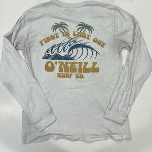O'Neill White Surf Co. Long Sleeve Tee M